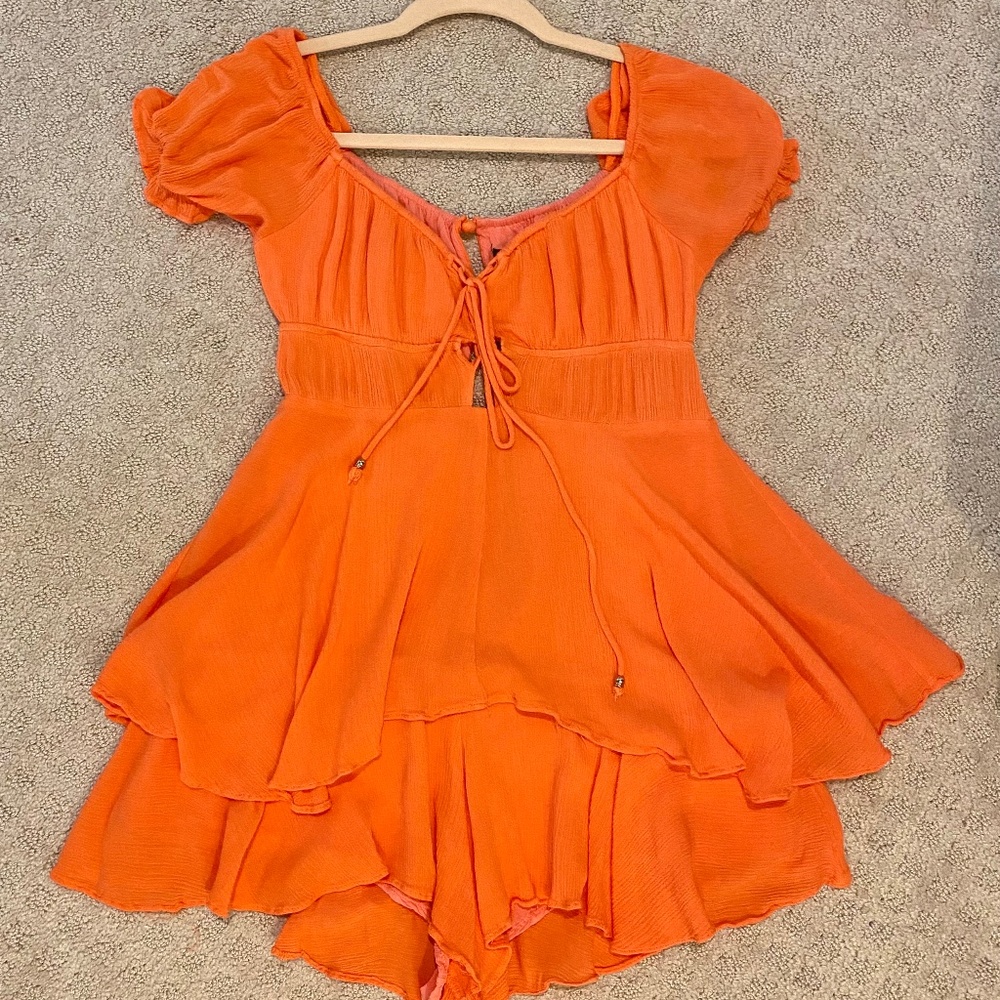 Coral Romper